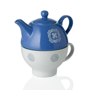 Teiera c/tazza stoneware panarea